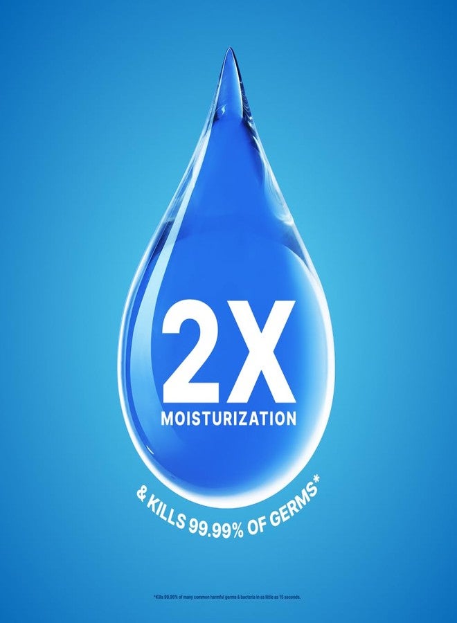 Germ-X Hydrating Hand Sanitizer, with Hyaluronic Acid, 8 FL Oz (Pack of 6), No Rinse Formula, Sanitizing Liquid Gel for All Skin Types, Formulated without Parabens, Phthalates & Dyes - Image 4